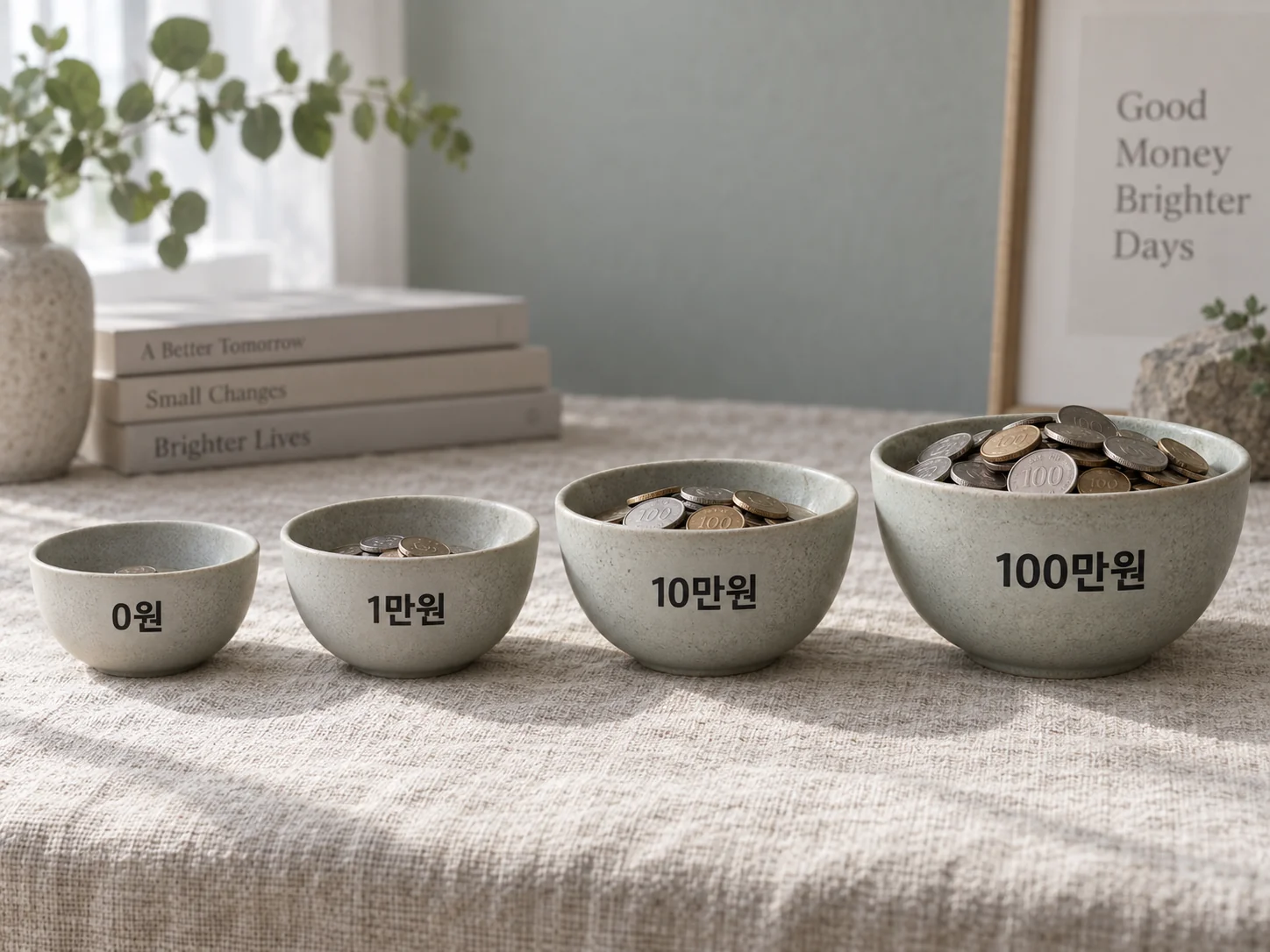 0원에서 10만원, 100만원까지 — 구간별 로드맵