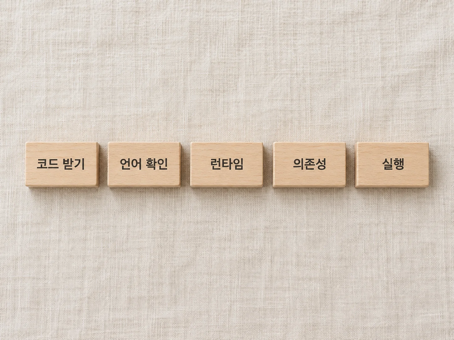 깃허브 코드 실행, 결론부터 말하면 이 5단계