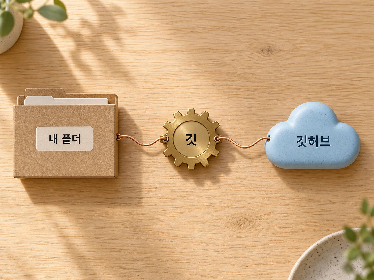 VSCode 깃허브 연동, 결국 세 가지를 잇는 일이에요