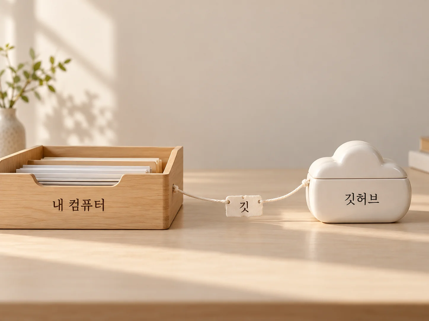 깃과 깃허브 차이, 용어 5개로 먼저 잡기